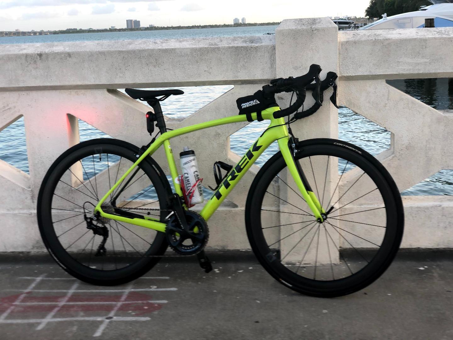 trek bike yellow