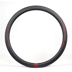 Super light 45mm deep 25mm wide tubular rims 700C high TG resin surface