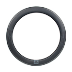 65mm deep carbon 700C 25mm wide road rim clincher U shape tubeless compatible with high TG resin surface
