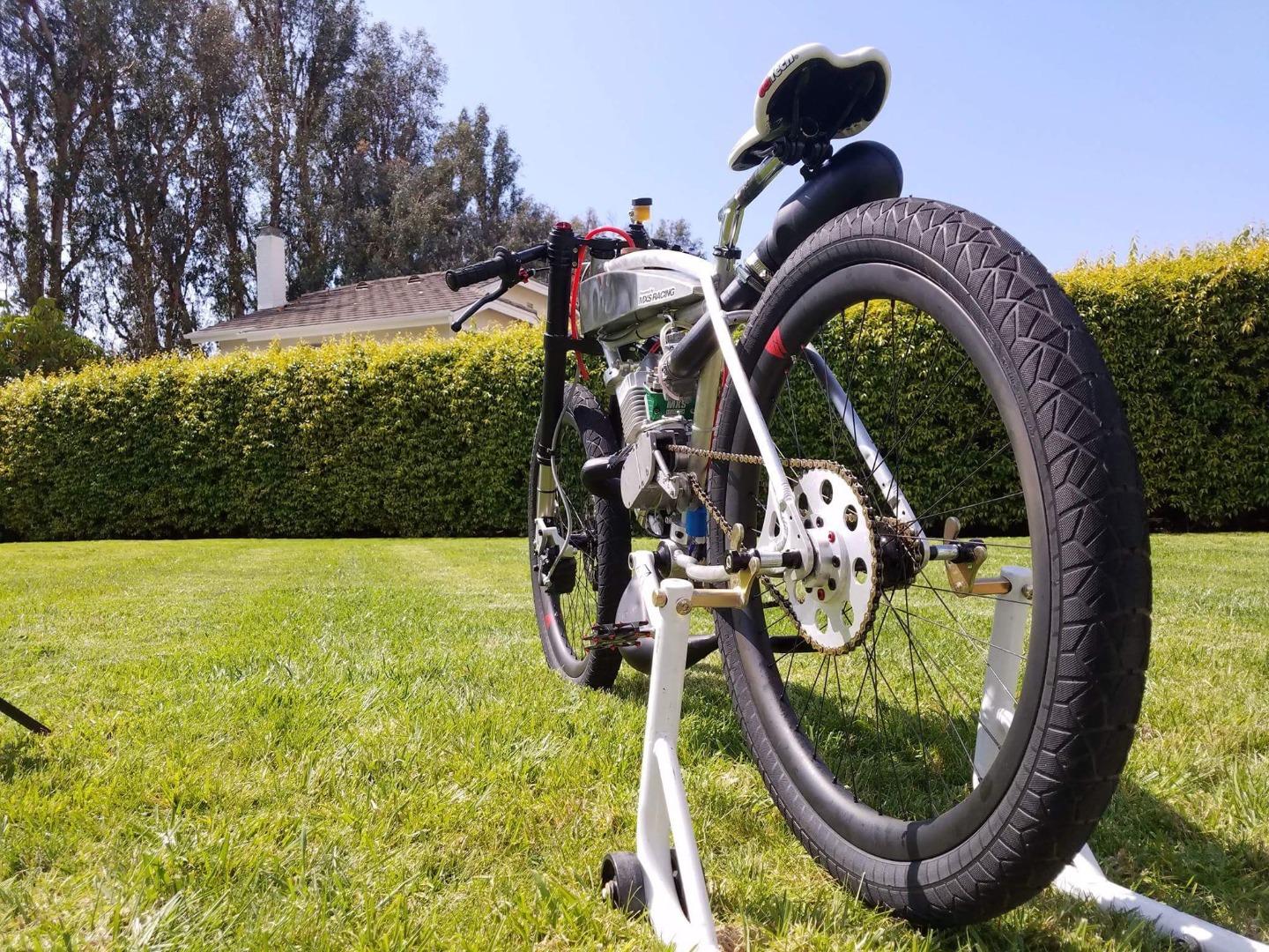 motorized bicycle handlebars