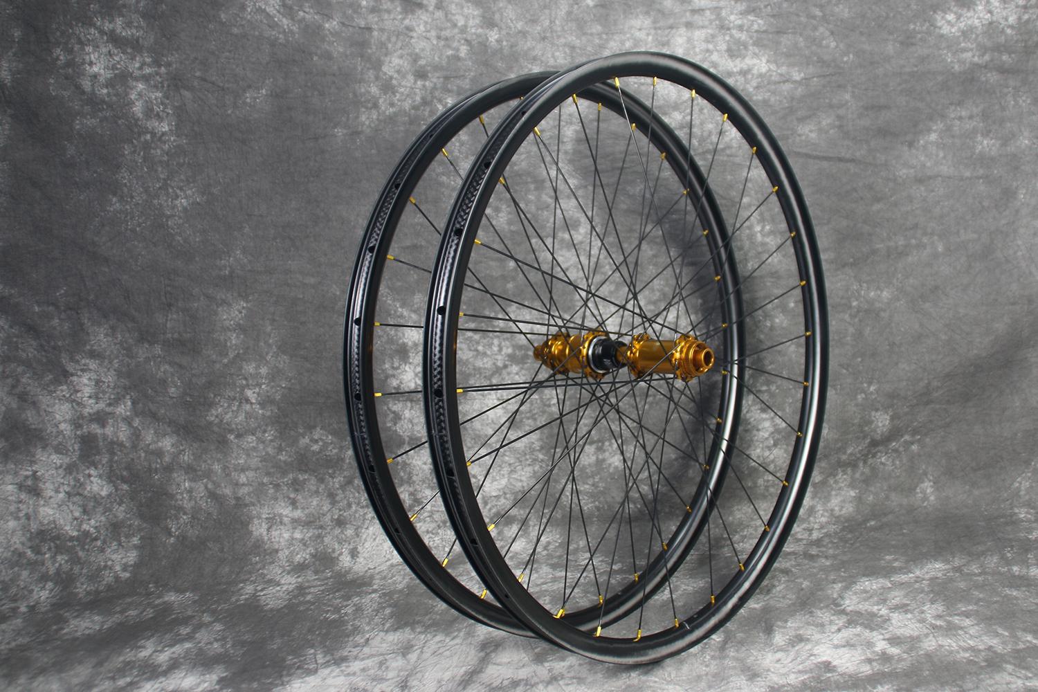 gold spokes mtb